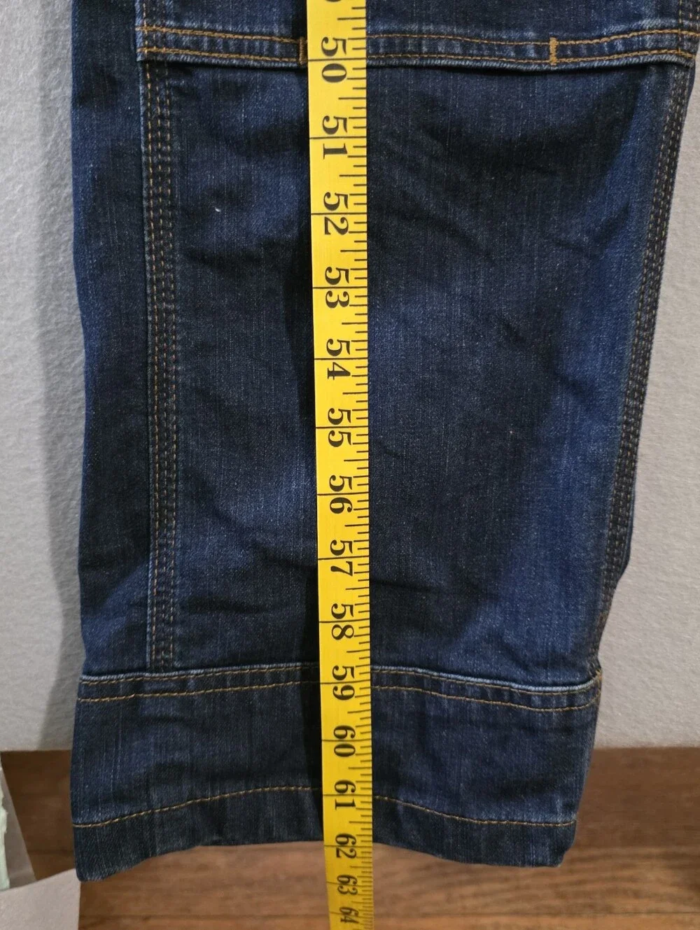Carhartt Mens Rugged Flex Denim Bib Overalls Double Knee 103322 Size 28x31